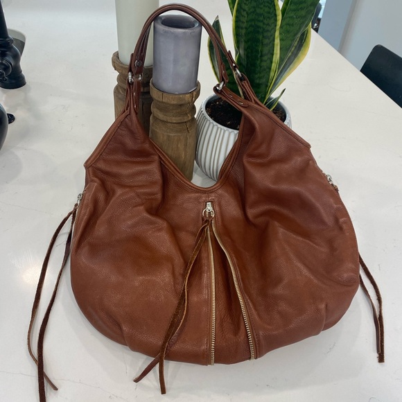 Jacki Easlick Cognac leather hobo bag - BEST SELLER! - Picture 5 of 14